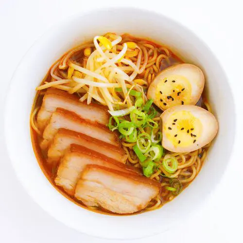 miso ramen with chashu pork - glebe kitchen