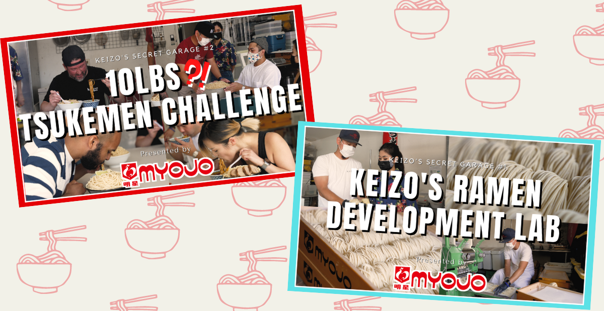 10LB Tsukemen Challenge & Keizo’s Garage!