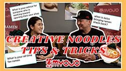 YouTube - Creative Noodles Tips and Tricks by Myojo USA