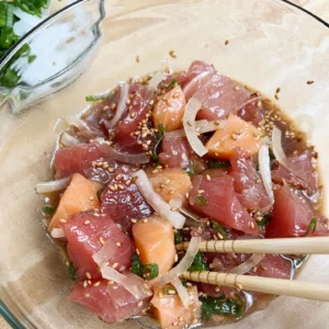 Hiyashi Chuka with Poke