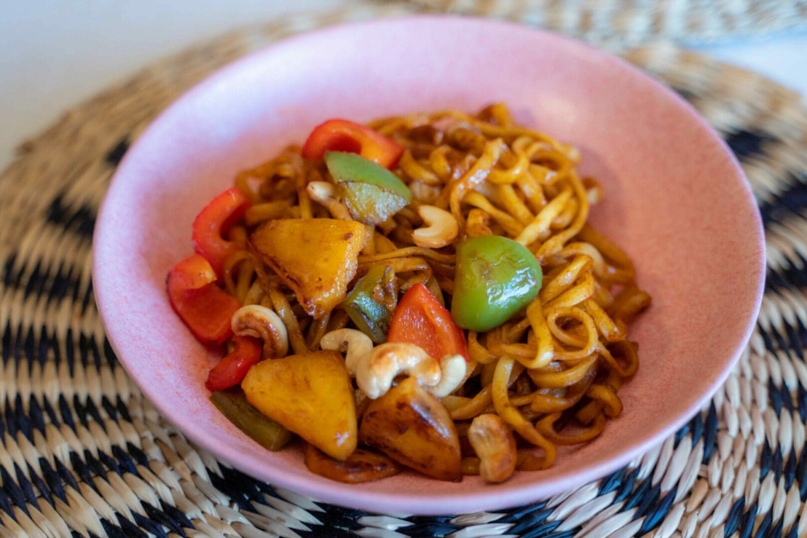 Pineapple yakisoba